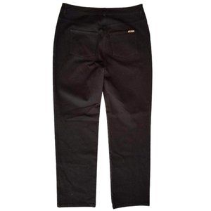 ST JOHN High Waist Black Stretch Jeans Women's 8